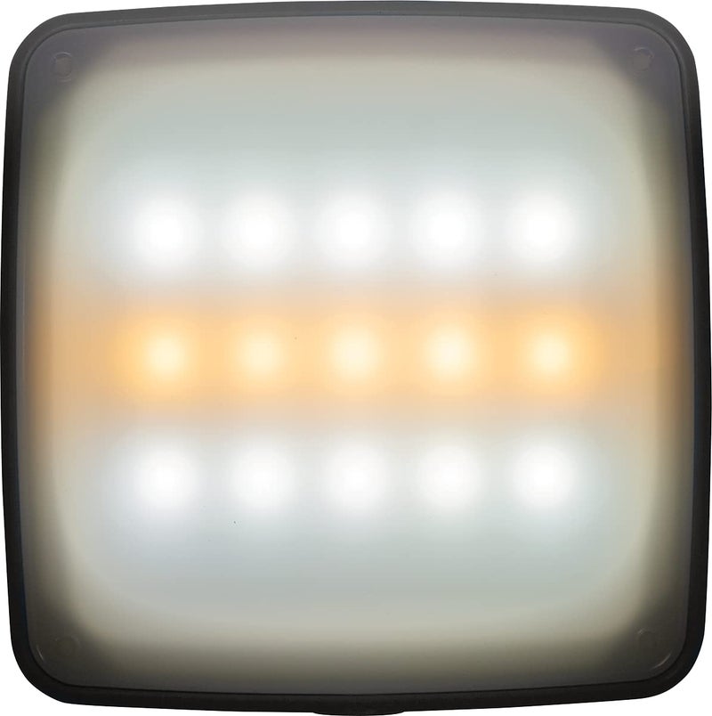 ust 20-12455 Lightweight and Compact Slim 400 LED Emergency Camp Light, White/Amber, One Size - Image 1